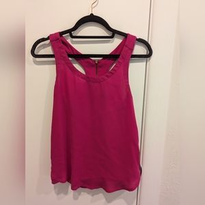 Express Fuchsia Tank Top